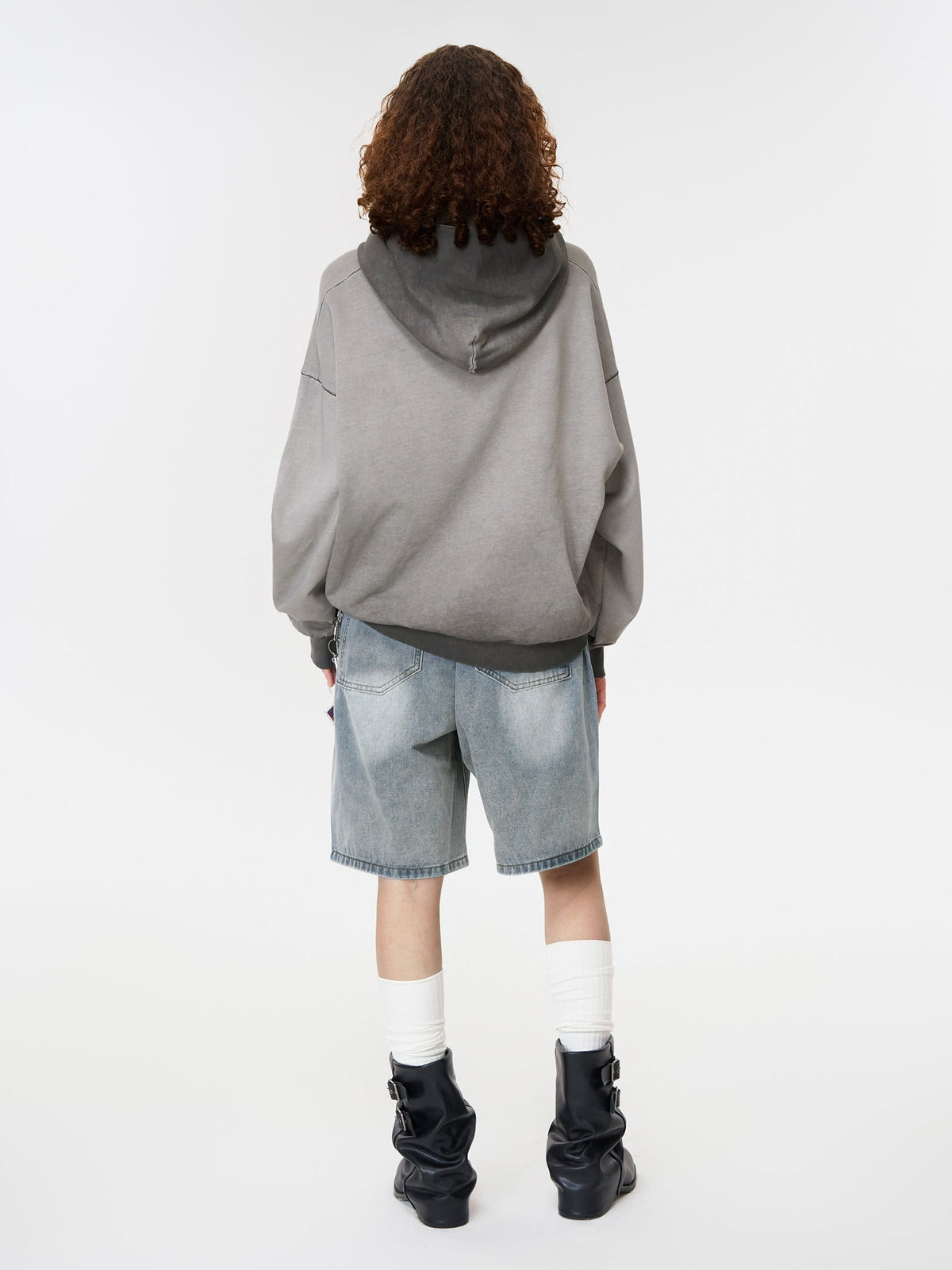 Fvshya Blurring Cherry Washed Hoodie