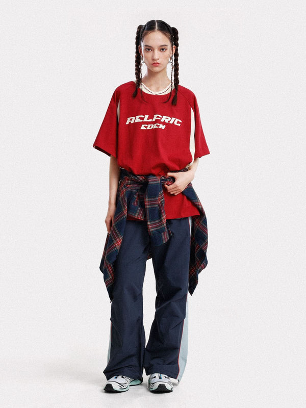 Fvshya Vintage Patchwork Tee