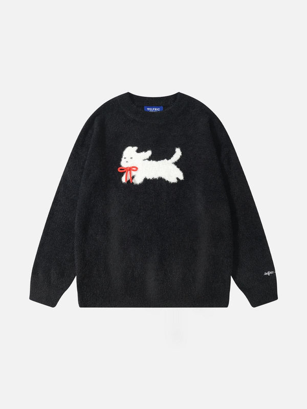 Fvshya Bow Dog Sweater