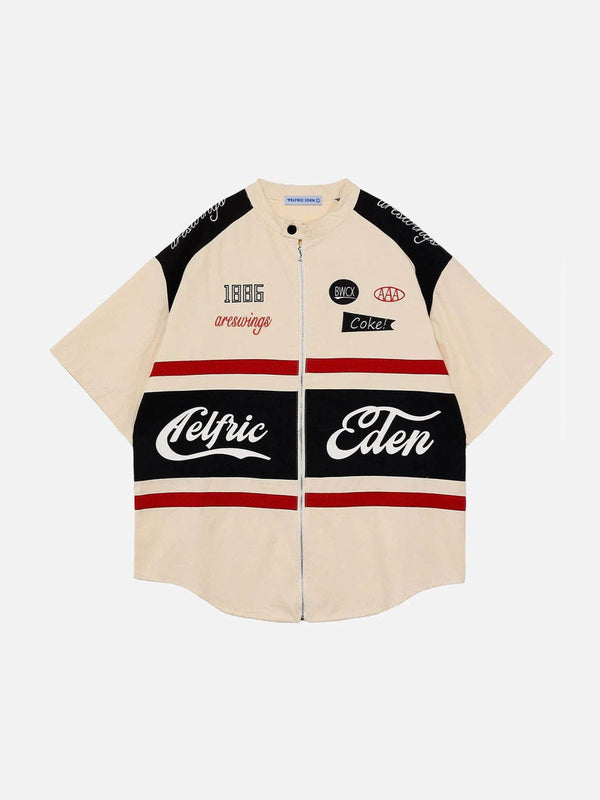 Fvshya Racing Zip Up Shirt