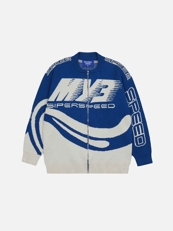 Fvshya "Street Star" Racing Cardigan