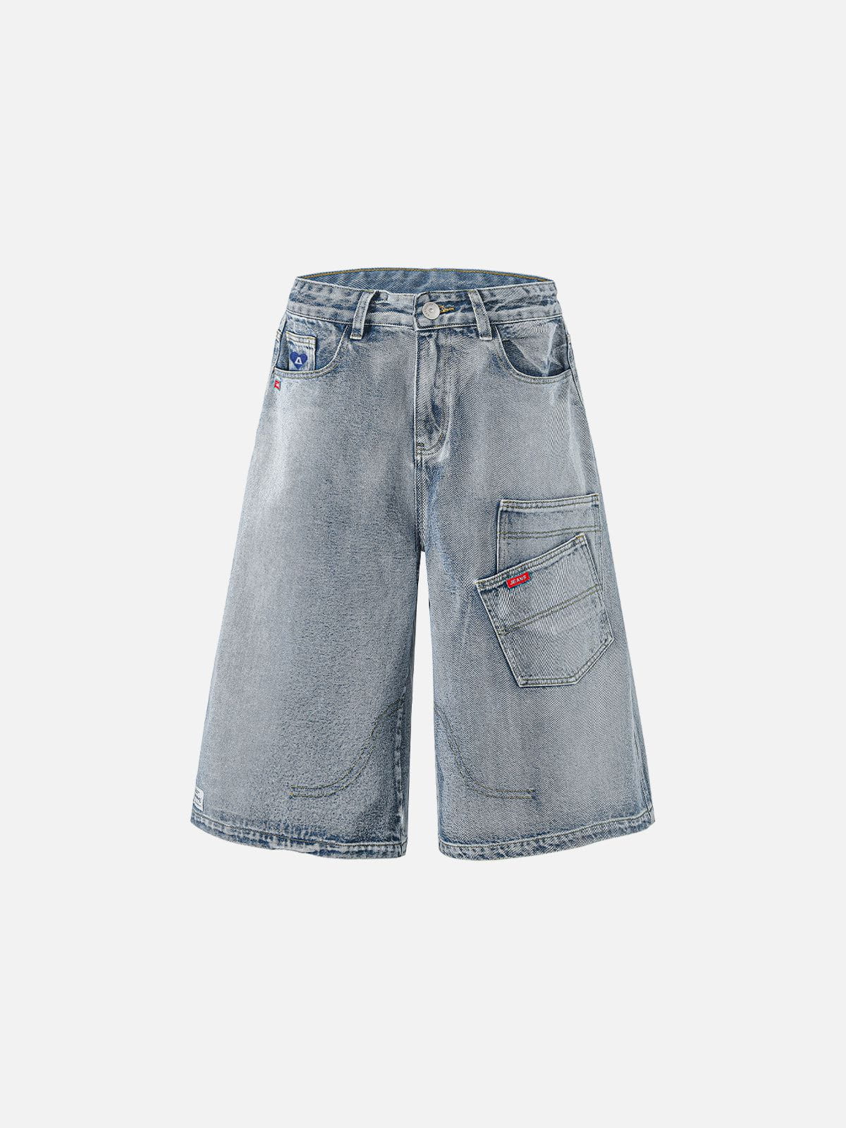 Fvshya Stacked Pocket Longline Jorts