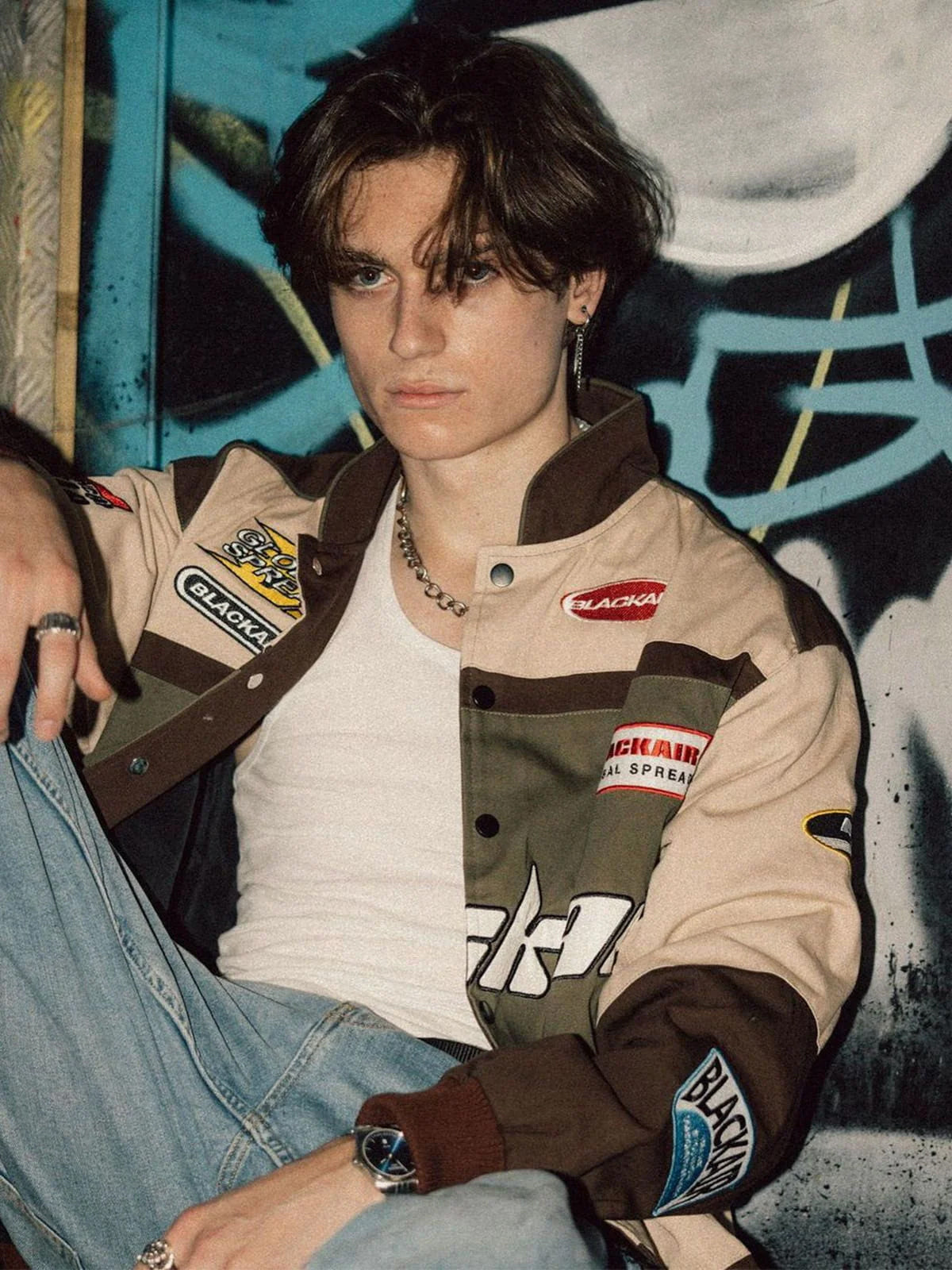 Fvshya Blackair Racing Jacket