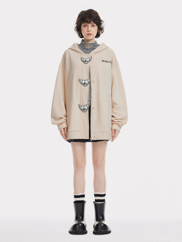 Fvshya Heart Wing Hoodie