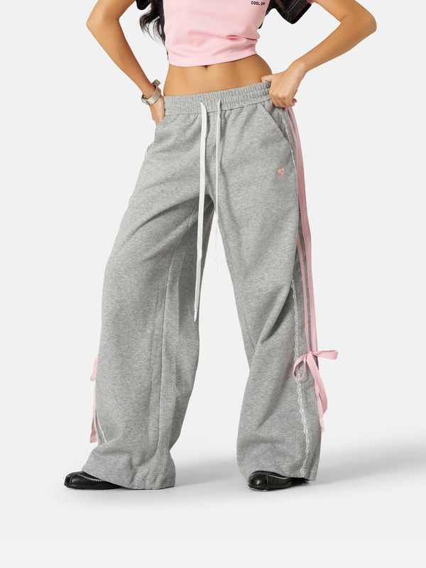 Fvshya Lace Up Faggy Baggy Sweatpants