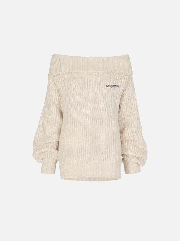 Fvshya Off Shoudler Sweater