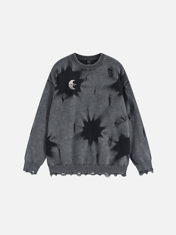 Fvshya Distressed Washed Sweater