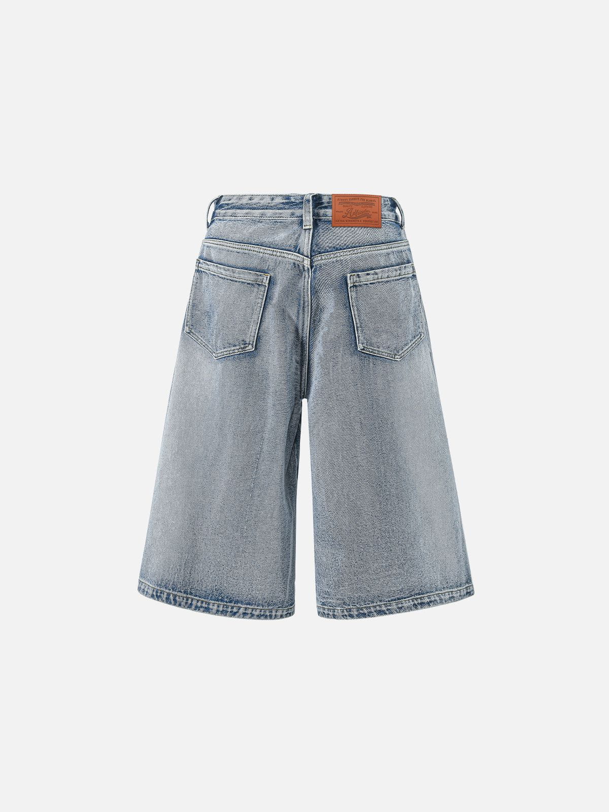 Fvshya Stacked Pocket Longline Jorts
