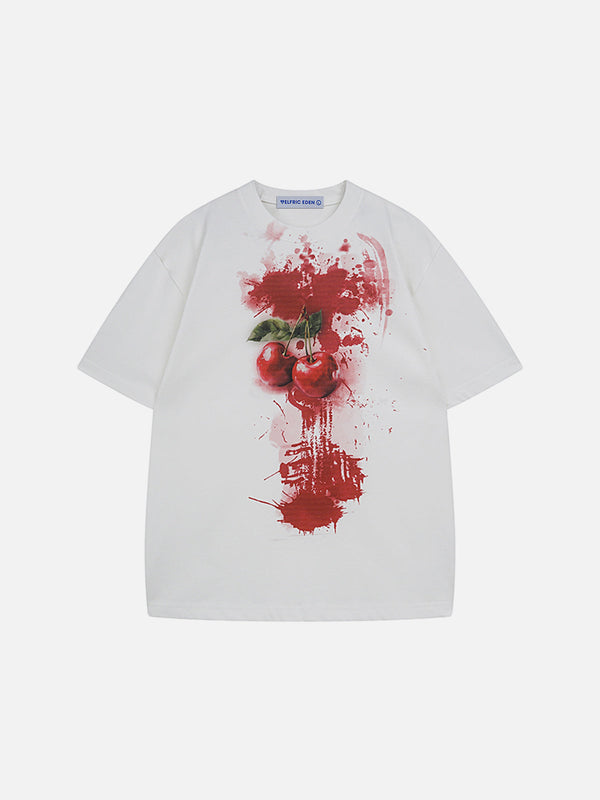 Fvshya Cherry Graphic Tee