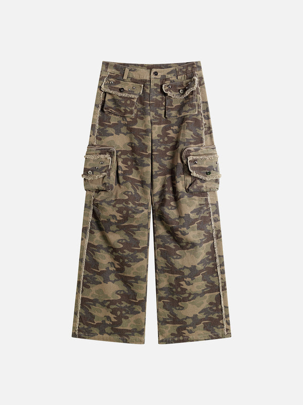 Fvshya Camouflage Multi Pocket Jeans