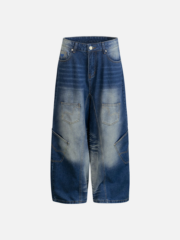 Fvshya Multi Pocket Baggy Jeans