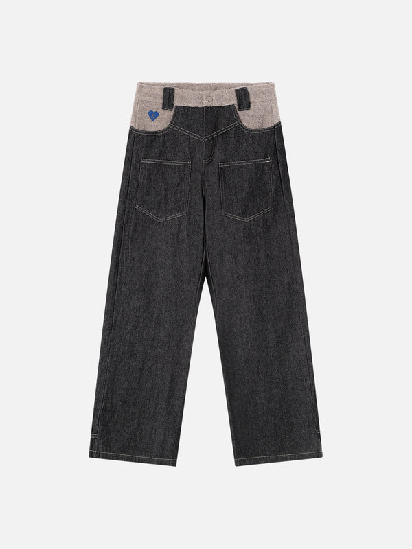 Fvshya Plaid Super Baggy Old Barrel Jeans
