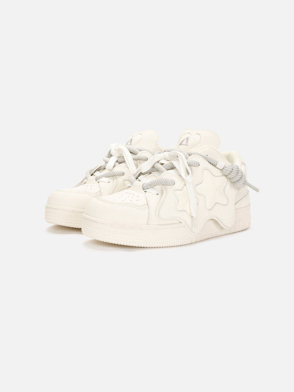 Fvshya StarryClimb Color Blocking Star Skate Shoes