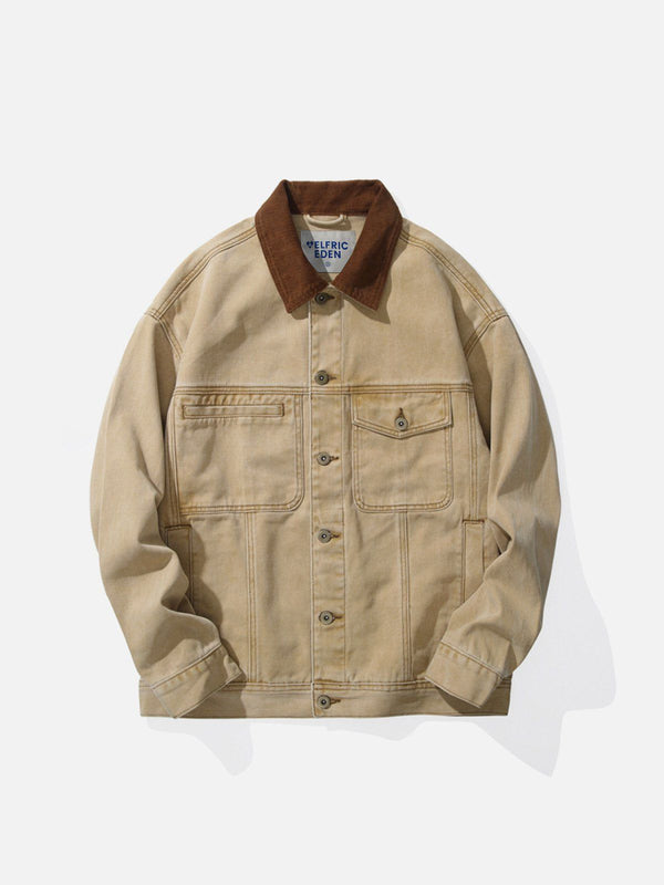 Fvshya Basic Fold-Over Jacket