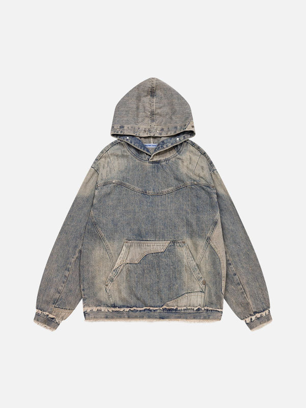 Fvshya Mud Dyeing Washed Hoodie