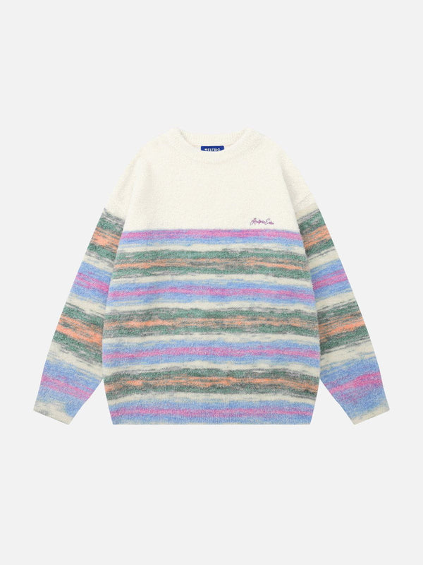 Fvshya Colorful Stripe Sweater