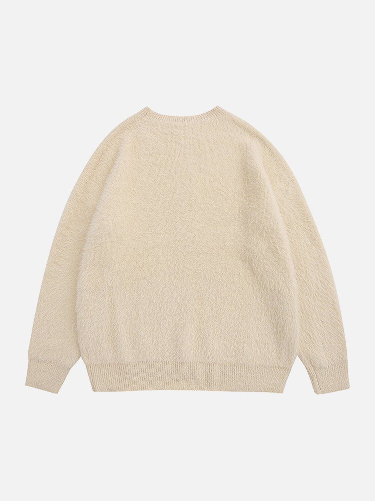 Fvshya Cartoon Rabbit Graphic Sweater