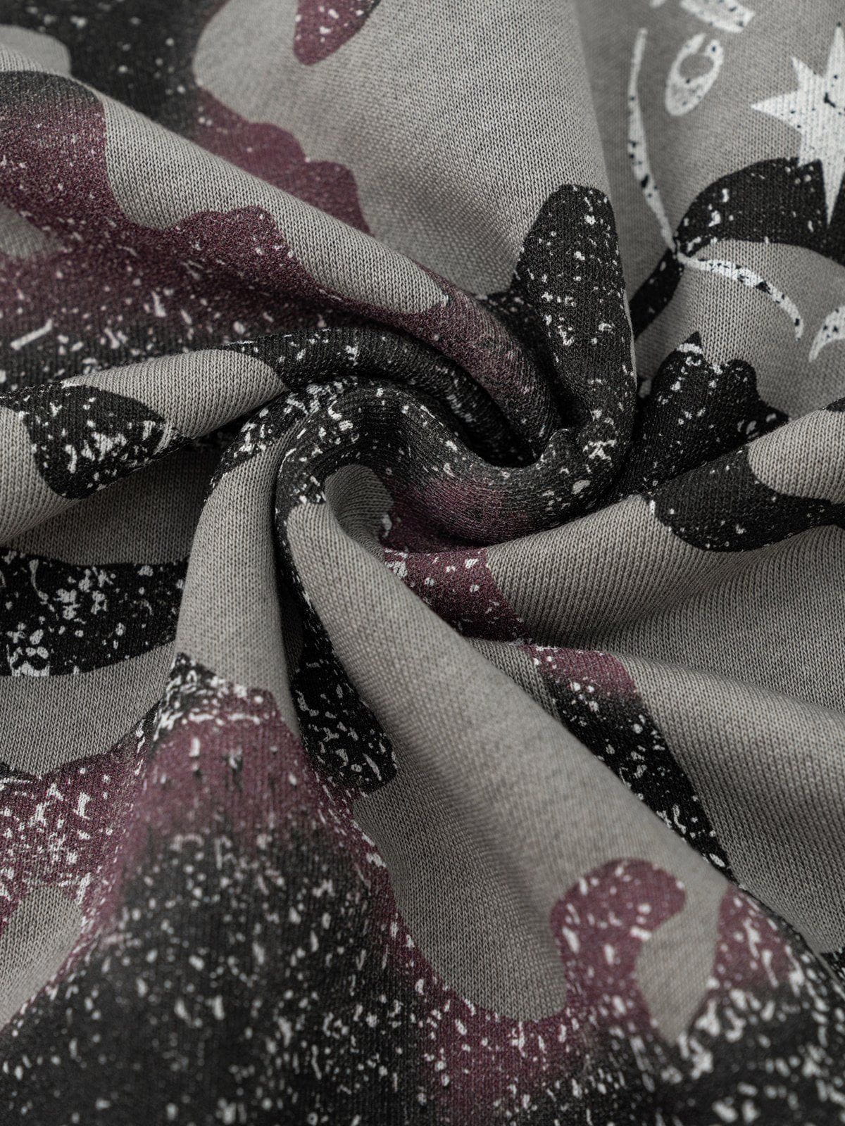 Fvshya Blurring Cherry Washed Hoodie