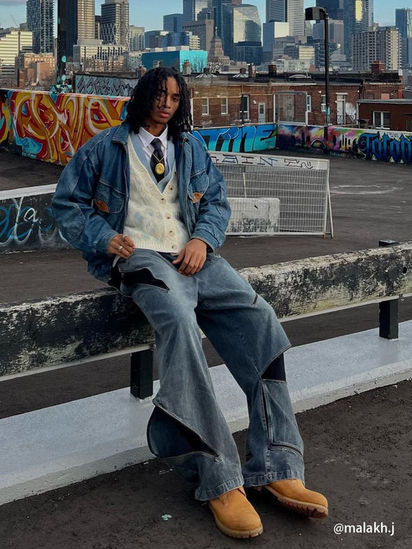 Fvshya City Of Love Zip Up Jeans