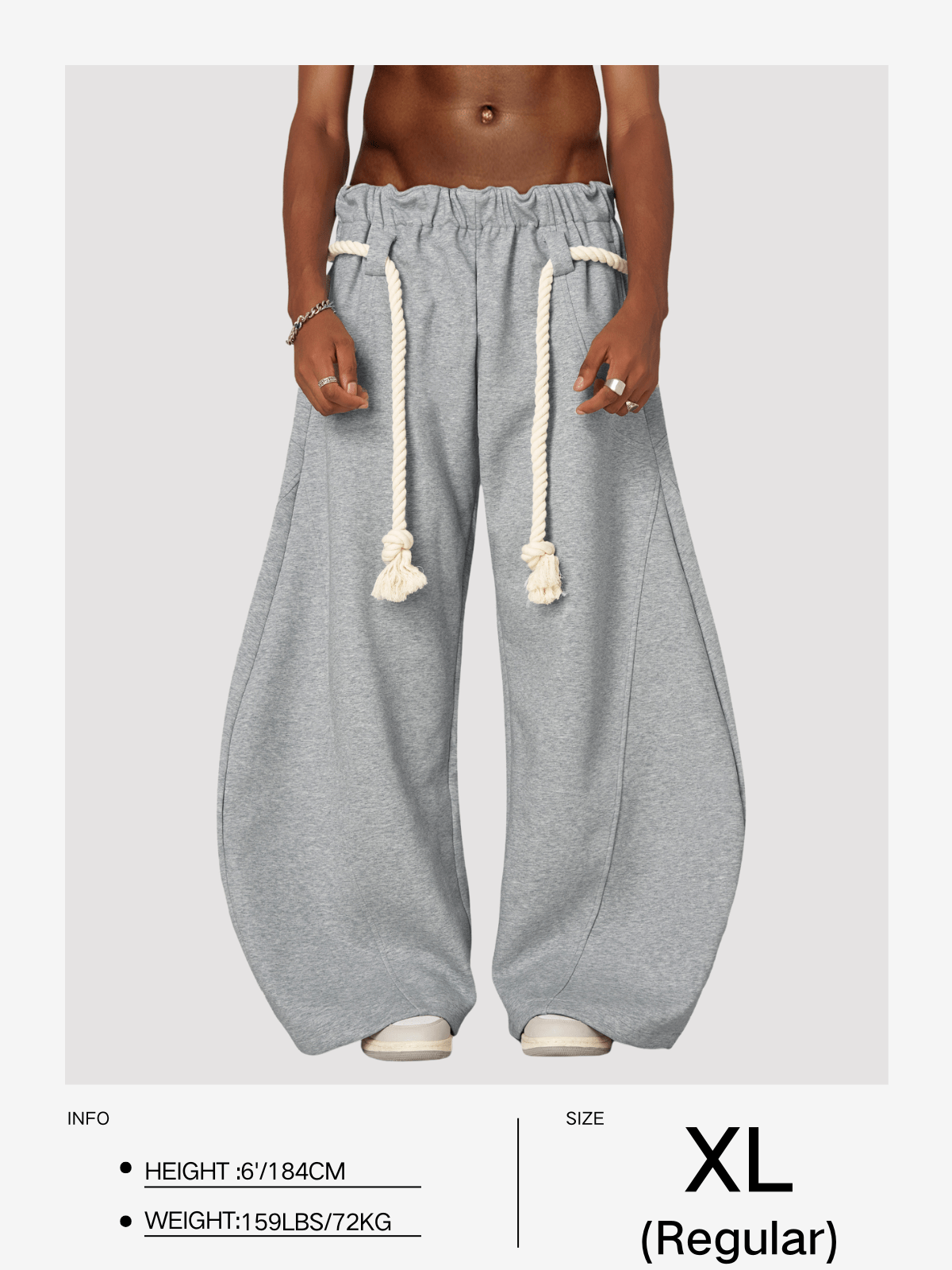 Fvshya Super Baggy Barrel Sweatpants