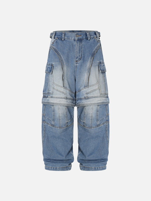 Fvshya Detachable Baggy Jeans