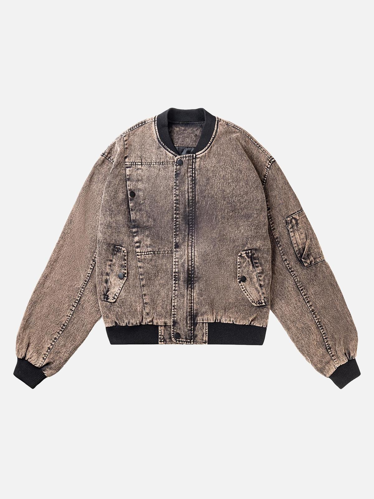 Fvshya High Street Distressed Washed Work Jacket