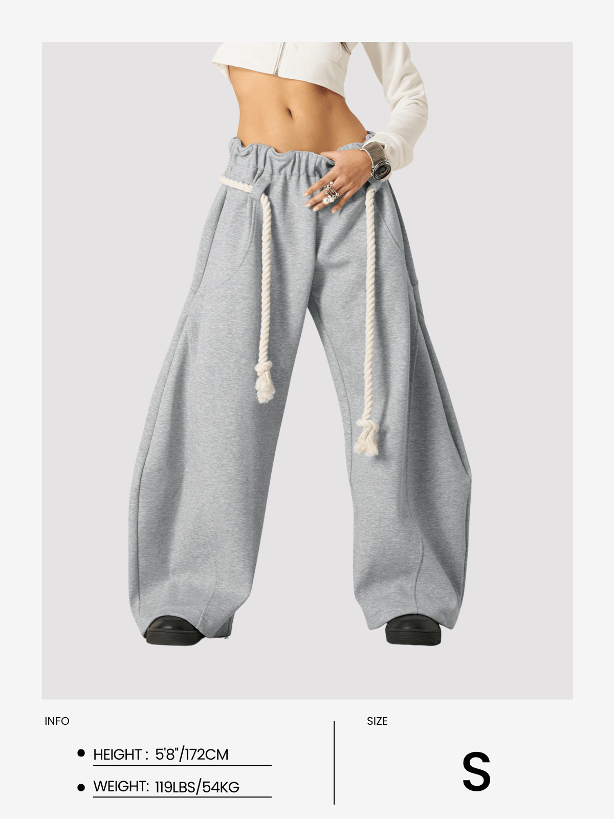 Fvshya Super Baggy Barrel Sweatpants
