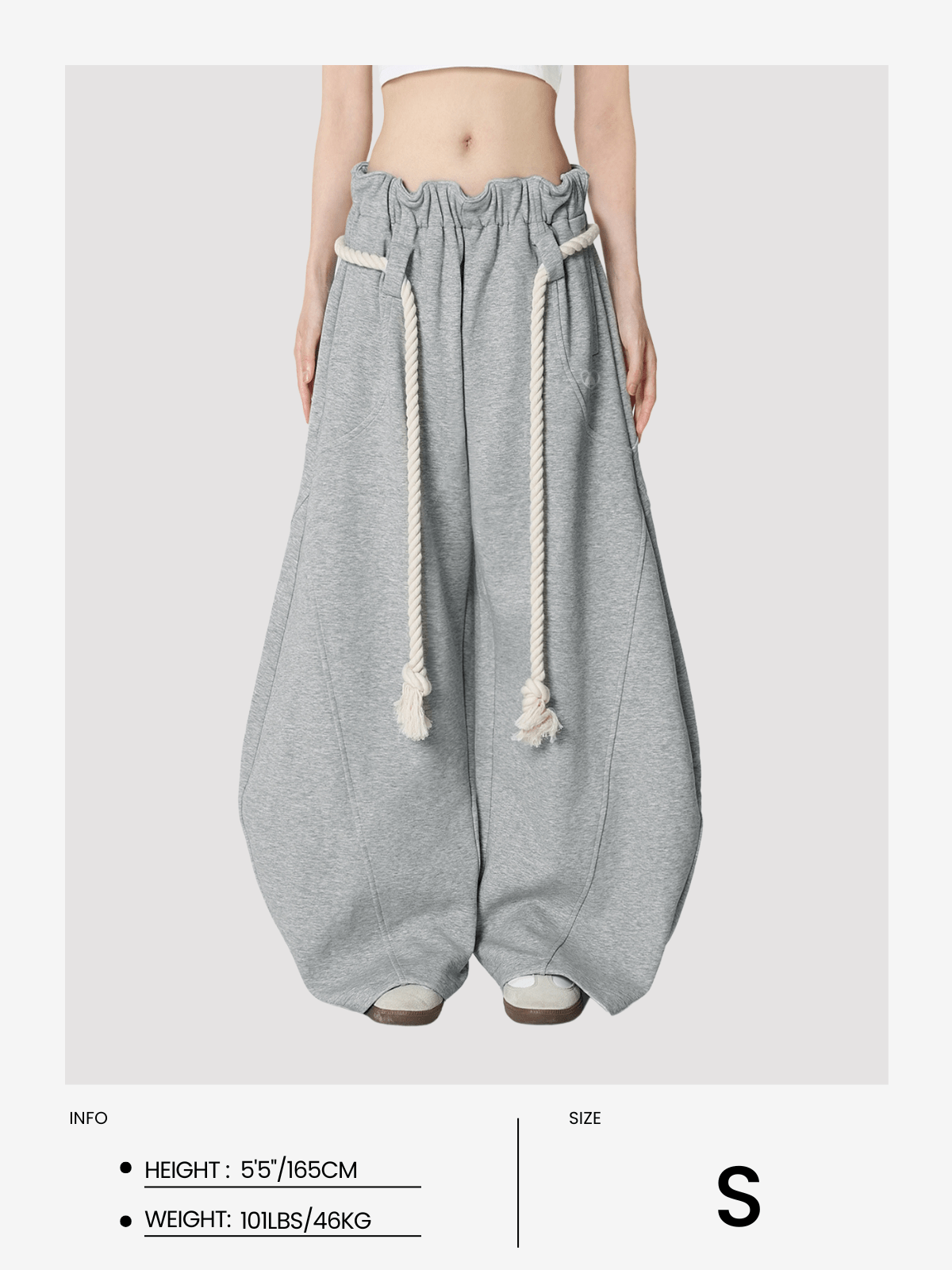 Fvshya Super Baggy Barrel Sweatpants