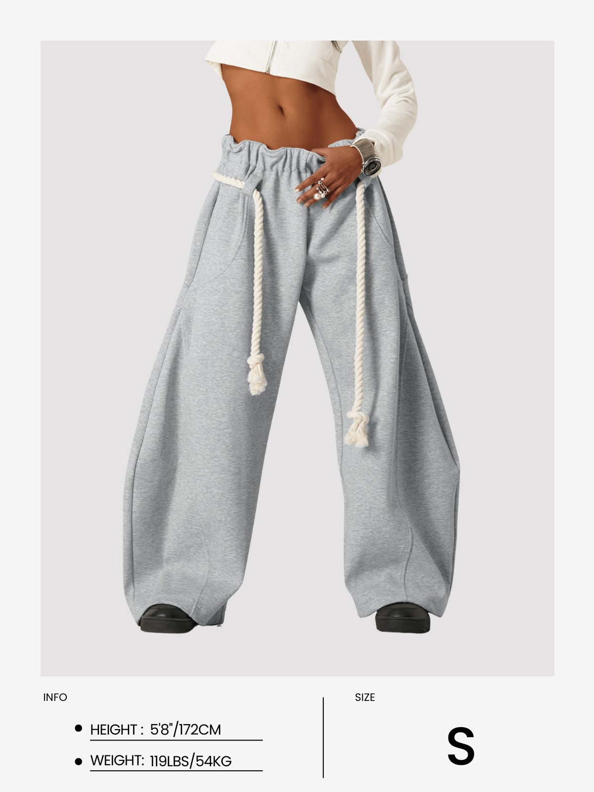 Fvshya Super Baggy Barrel Sweatpants