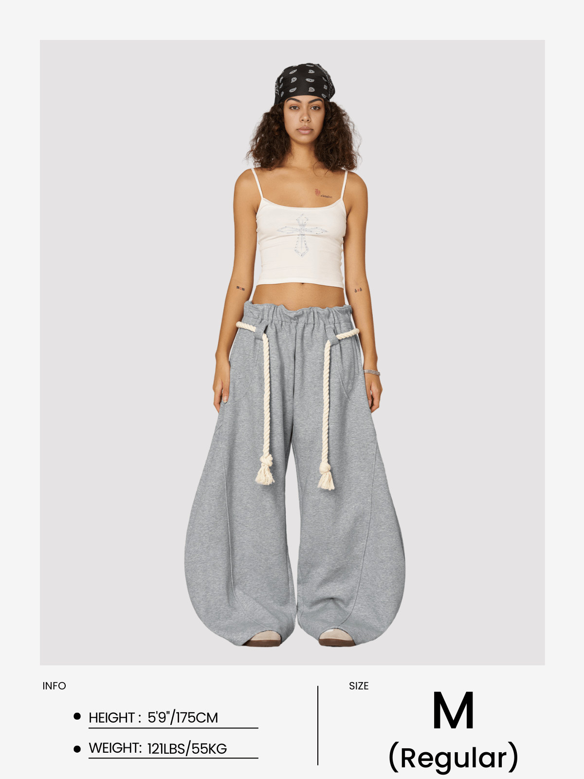 Fvshya Super Baggy Barrel Sweatpants