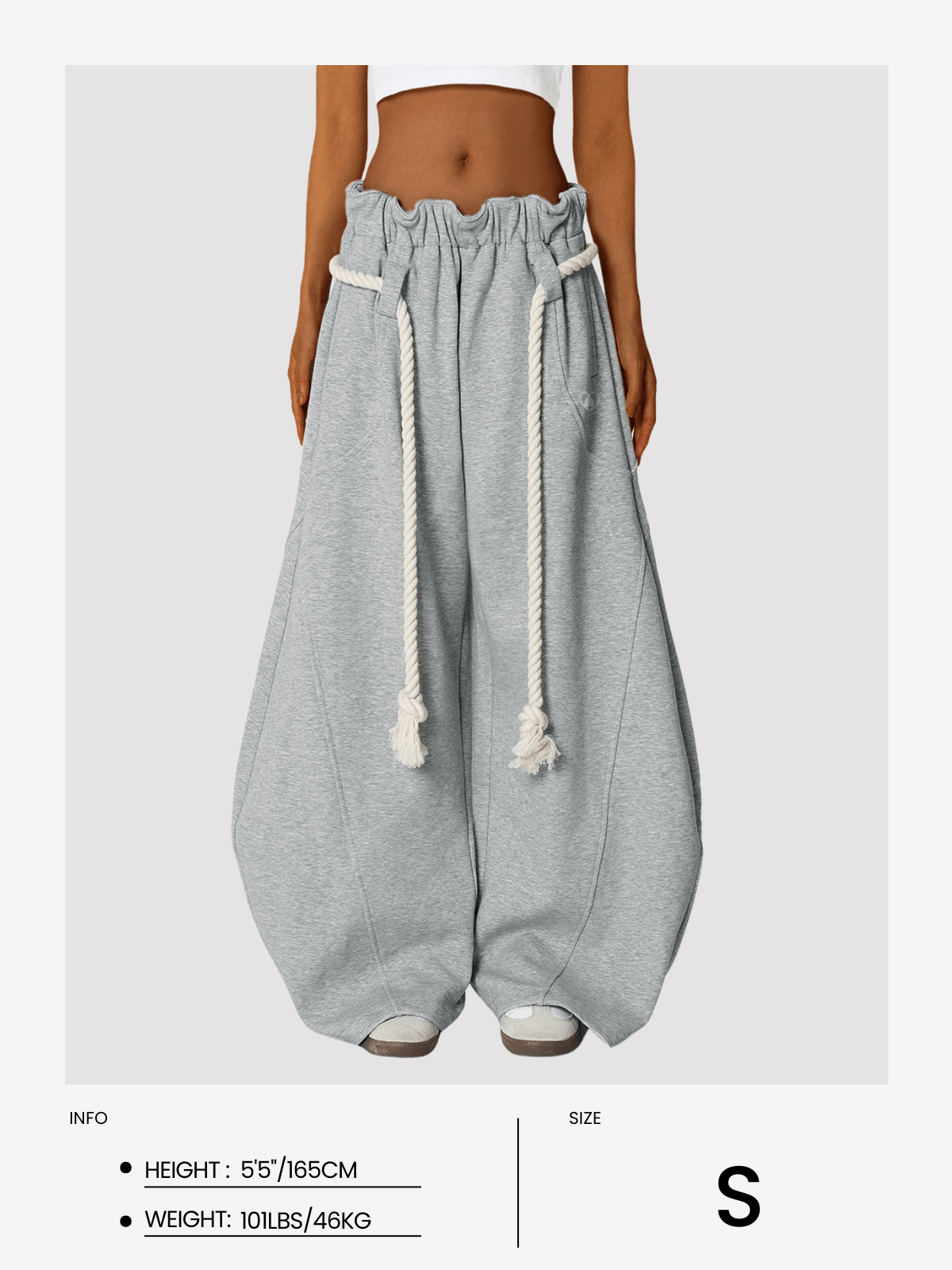 Fvshya Super Baggy Barrel Sweatpants