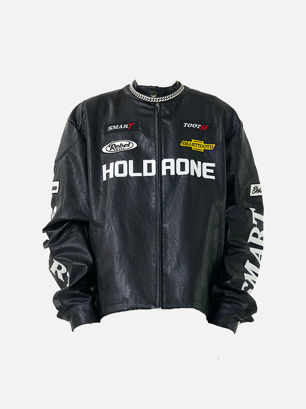 Fvshya "HOLD A ONE" High Street Racing Jacket