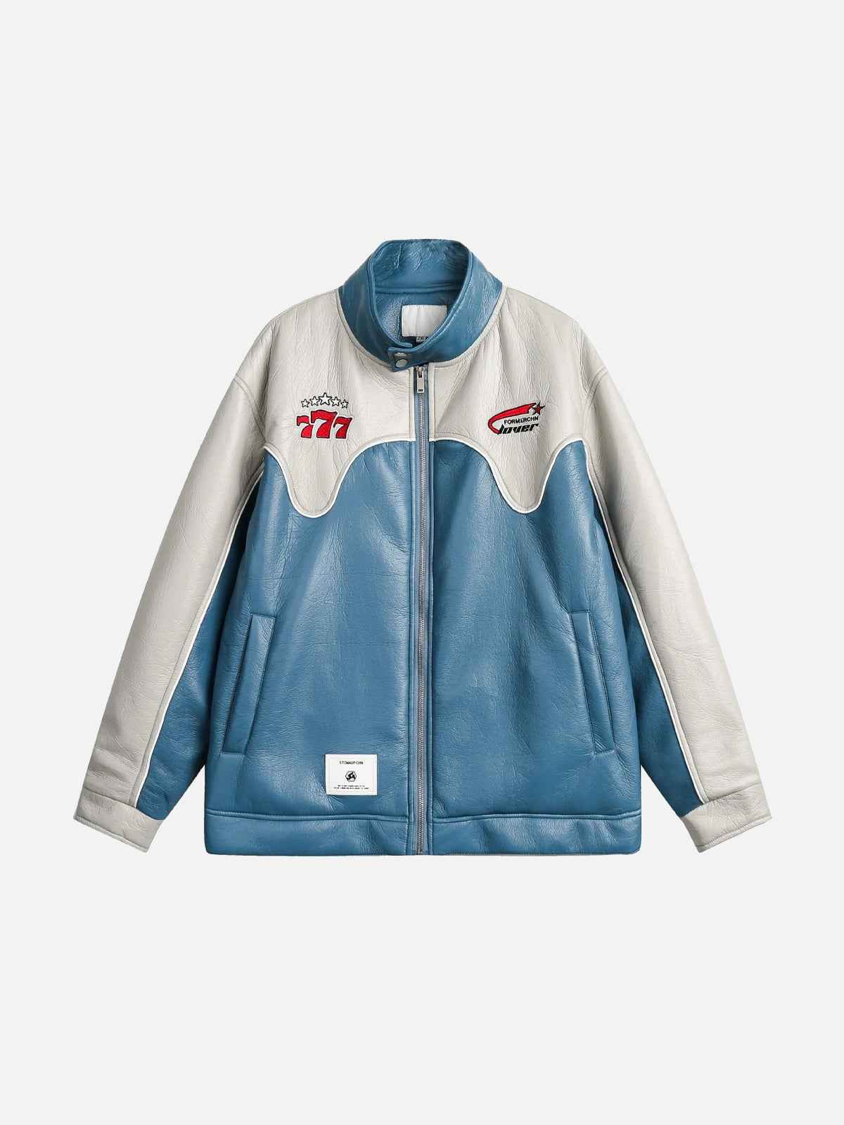 Fvshya Retro Racing Racer Jacket